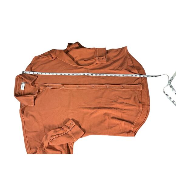 NWT Revolve Lanston Copper Oversized Button Down Sweater Size Large Long Sleeve - Picture 10 of 11